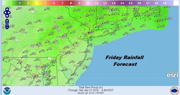 Weather Deteriorates Next 2 Days Split Weekend