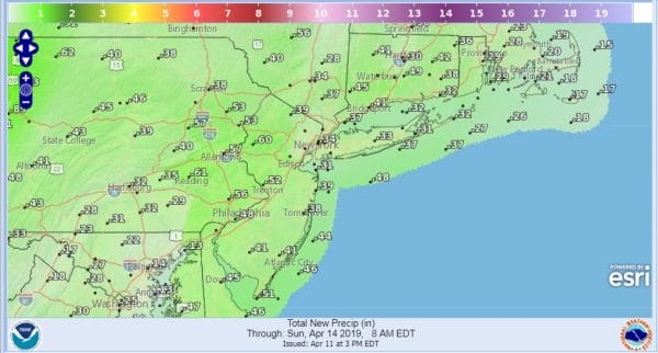 Weekend Outlook Saturday Better Day 70s Showers Sunday Night