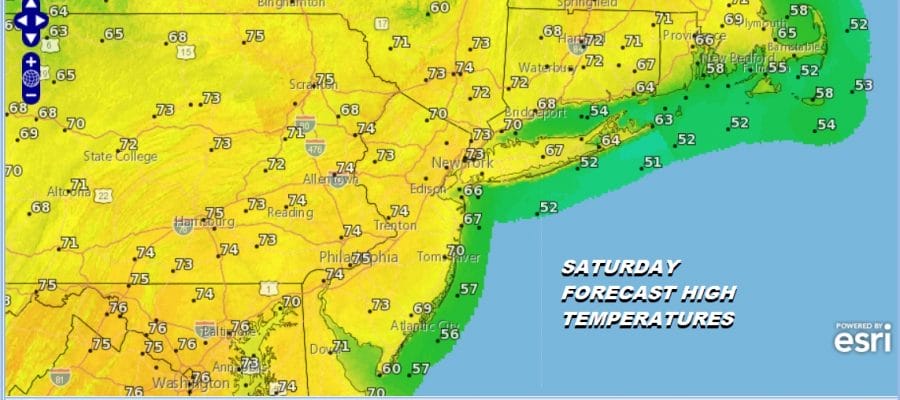 Plains Blizzard Sends Clouds Our Way, Showers Friday Night Split Weekend
