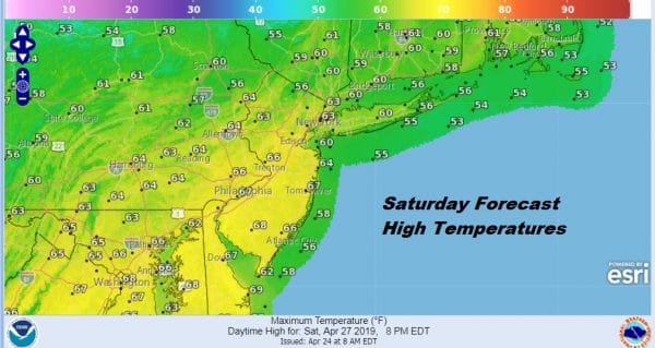 Weather Deteriorates Next 2 Days Split Weekend