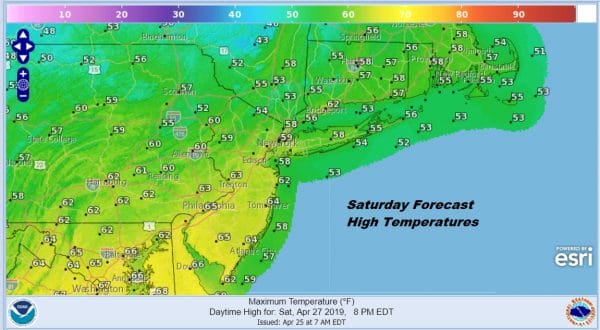 Warm Front Cold Front Combination Dry Saturday Chilly Rain Sunday