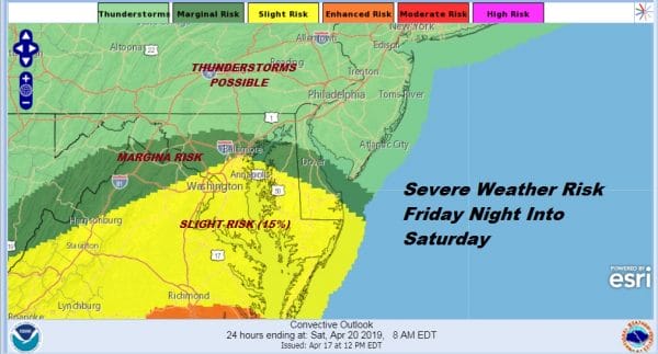 Rain Friday Night Into Saturday Some Improvement Easter Sunday
