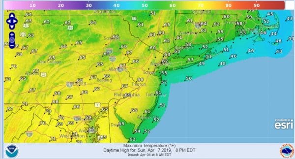 Developing Sunshine Today Sunshine Warm Sunday Rain Monday Morning