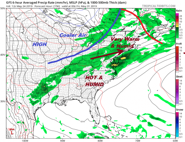 Long Range Warmer Days Ahead