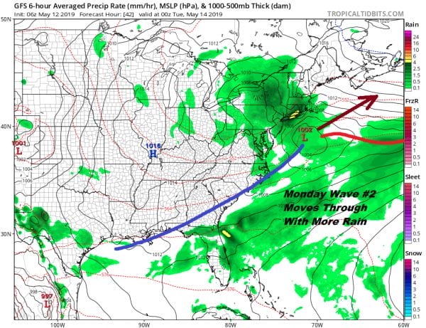 Mother's Day Rain Raw Cold More of the Same Monday