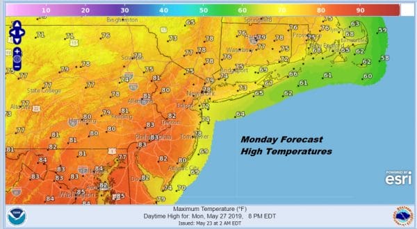 Severe Weather Risk Thunderstorms Late Today Evening Memorial Day Holiday Weekend Outlook