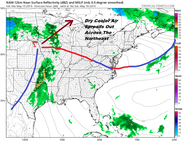 Showers Overnight Sunshine Returns Thursday Showers Friday Dry Saturday Clouds Sunday