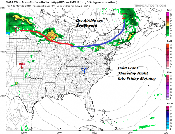 Weather Improves Overnight Dry Nice Spring Weather Tuesday Wednesday