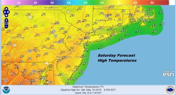 Sunshine Spectacular Saturday Saturday Mix Sun & Clouds Sunday