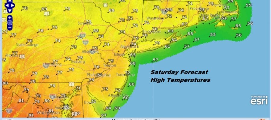 Sunshine Spectacular Saturday Saturday Mix Sun & Clouds Sunday