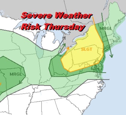 Severe Weather Risk Late Thursday, Memorial Day Weekend Looking Better