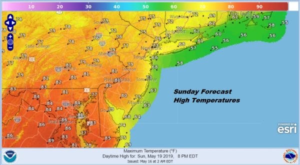 Weather Improves Today Chance Showers Friday Weekend Weather Outlook
