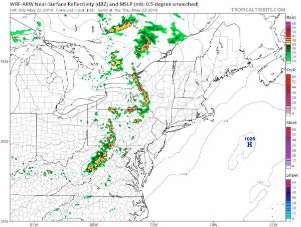 Severe Weather Threat Late Thursday Memorial Day Holiday Weekend Forecast