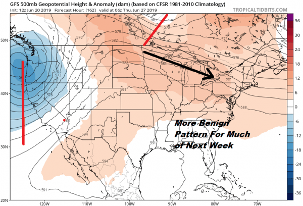Long Range Next Week Better Weather Ahead Jet Stream Changes
