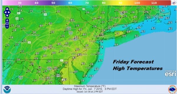 Nice Weather Friday Saturday Dry Air Holds On Sunday