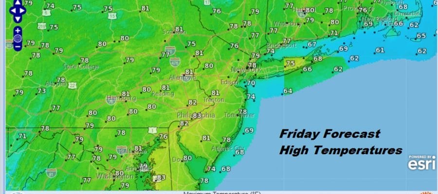 Nice Weather Friday Saturday Dry Air Holds On Sunday