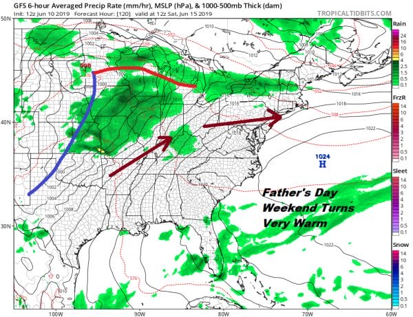 Downpours Underway Weather Improves Tuesday Wednesday
