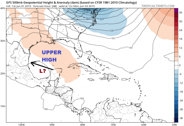 Hurricane Season Begins Today System In Southwest Gulf of Mexico