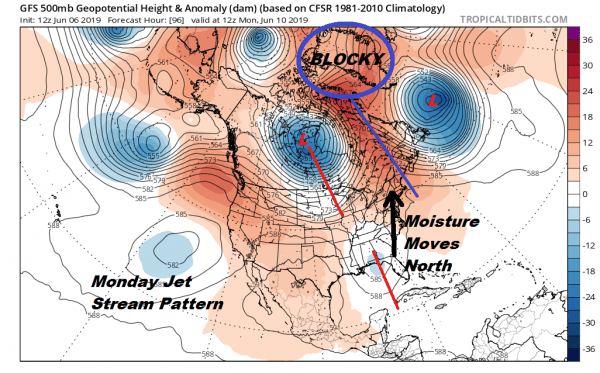 Next Week's Weather Not Looking Good Active Pattern