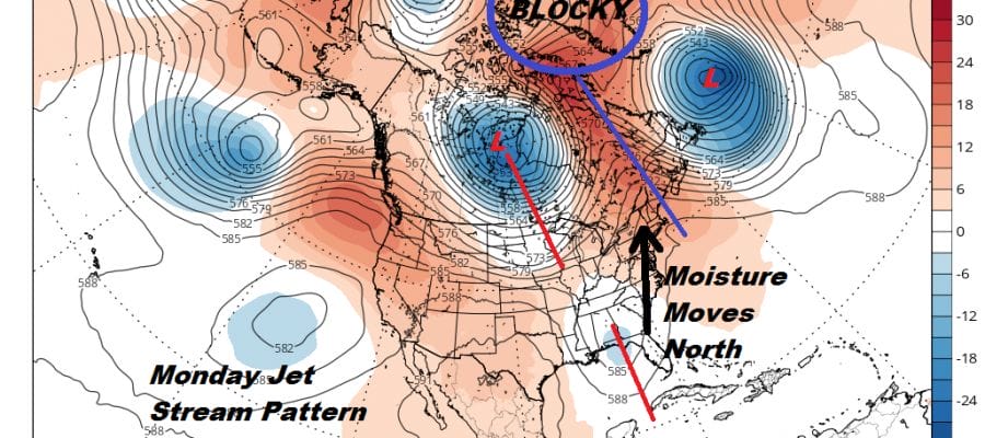 Next Week's Weather Not Looking Good Active Pattern