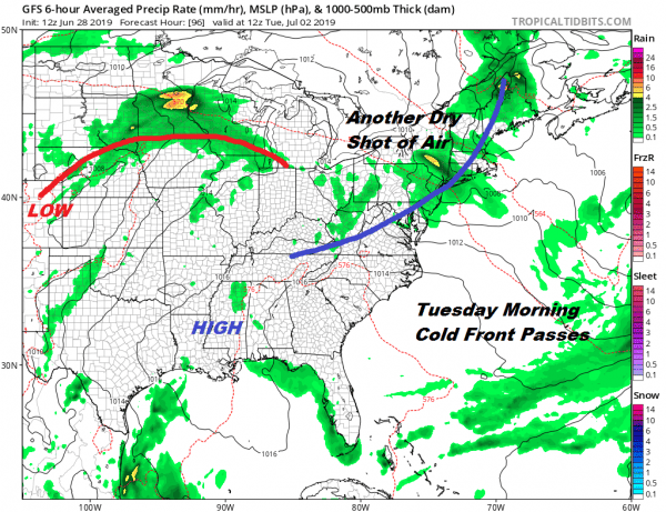 Summer Weekend Hot Saturday Severe Weather Possible Less Humid Sunday
