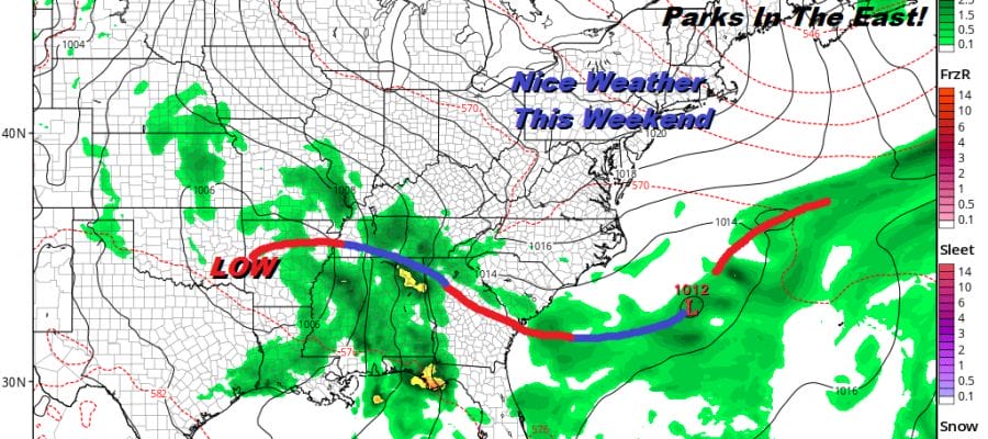 Long Stretch of Nice Weather Coming Fingers Crossed