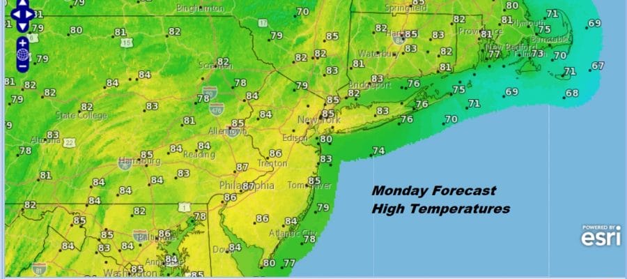 Second Cold Front Arrives Later Today Week Ahead Weather Forecast