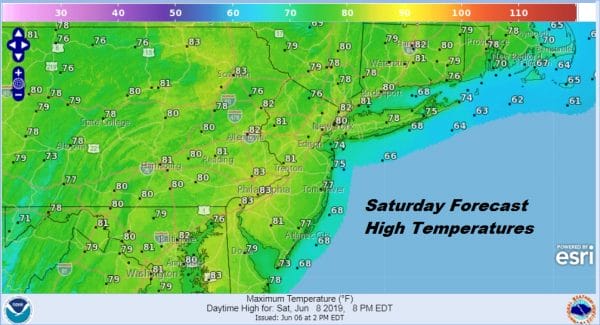 Nice Weather Friday Saturday Dry Air Holds On Sunday