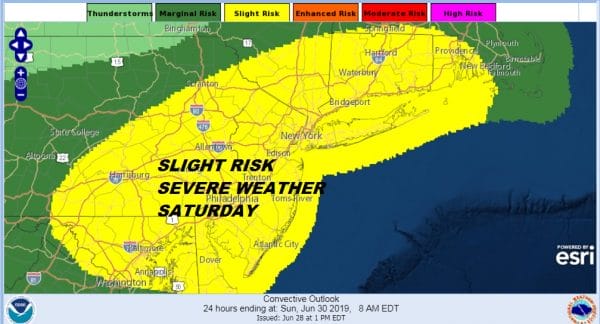 Summer Weekend Hot Saturday Severe Weather Possible Less Humid Sunday