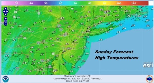 Nice Weather Friday Saturday Dry Air Holds On Sunday