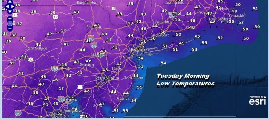 Thunderstorms Exit Cool Monday Tuesday More Storms Late Wednesday
