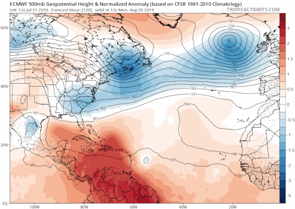 Tropical Wave In The Eastern Atlantic Could Develop Over the Weekend