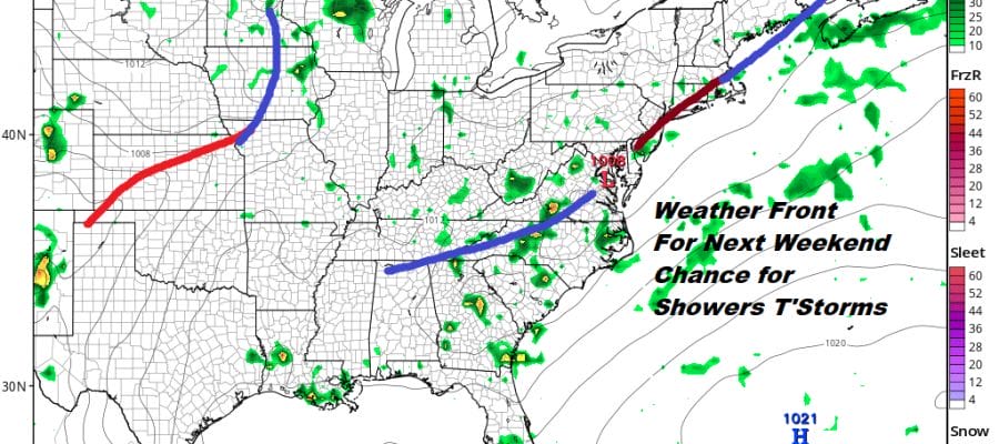 Beautiful Weather Begins Big Vacation Week No Major Weather Issues This Week