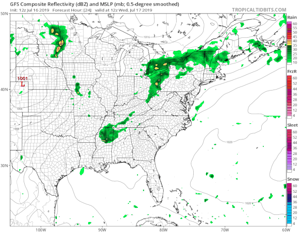 Excessive Rainfall Severe Weather Risk Wednesday Hot Steamy Thunderstorms