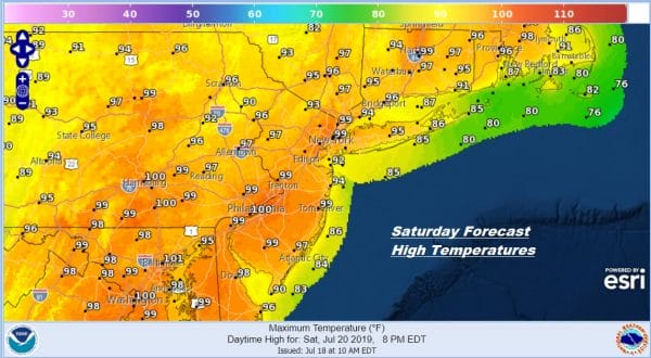 Short But Brutal Heat Humidity Friday Into Monday