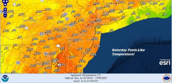 Heat Humidity Increase Thunderstorms Late Wednesday Thursday Very Hot Weekend