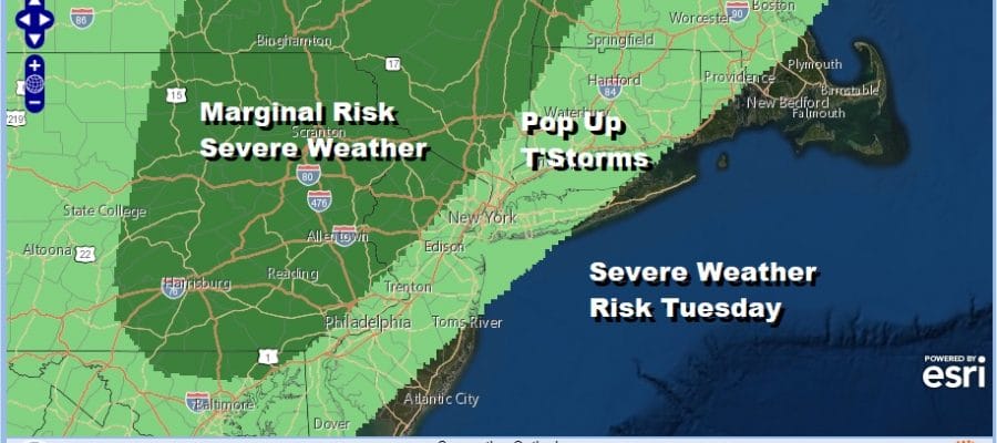 Severe Weather Risk Today Wednesday Hot Humid Weather Continues