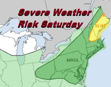 Severe Weather Risk Late Today Lower Humidity Arrives Late Sunday Monday