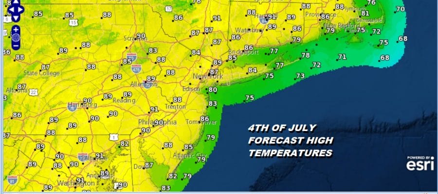 Very Warm Humid Scattered Thunderstorms Continue Through Saturday