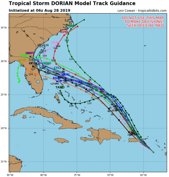 Tropical Storm Erin Heads Out to Sea Cold Front Late Day Showers Nice Dry Thursday Friday