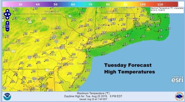 Another Summer Day Late Storms Wednesday Thursday