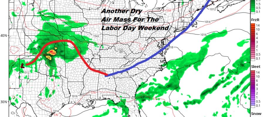 Week Ahead Weather Looking Good Shower Thunderstorm Chance Wednesday