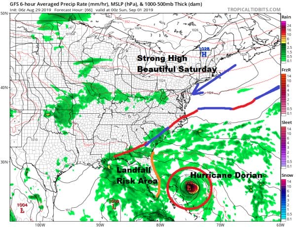 Thursday Forecast High Temperatures