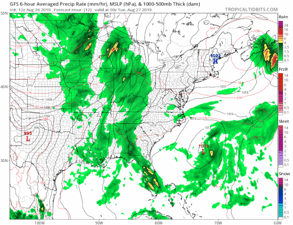 Short and long range outlook