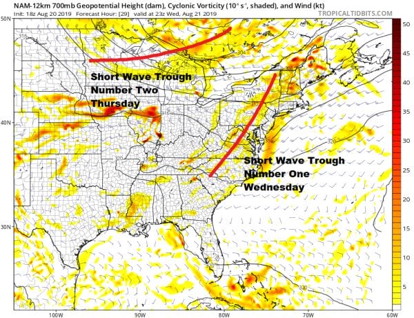 Severe Weather Risk Elevated Wednesday Weekend Humidity Relief On Course