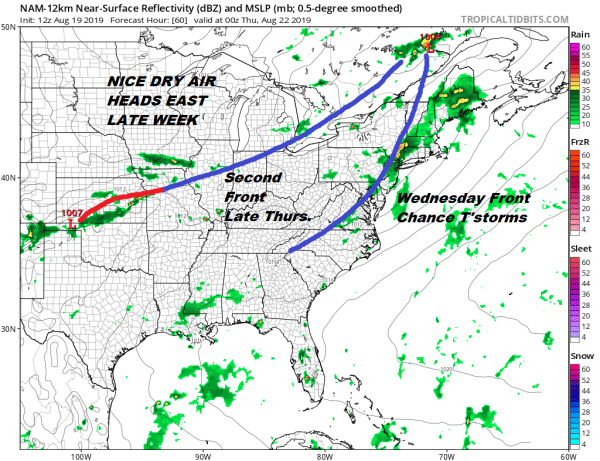 Severe Weather Risk This Evening Humidity Relief Coming Friday