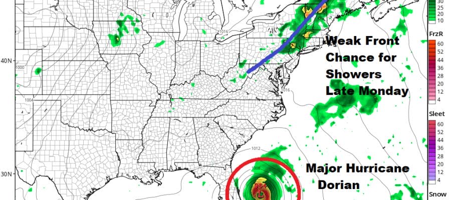 Our Labor Day Weekend Begins With Sunshine Low Humidity