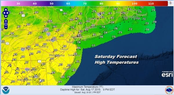 No Major Changes Heat Goes On Sunday Through Tuesday
