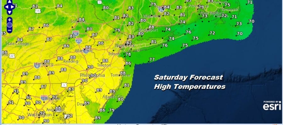 Our Summer Weekend Begins Morning Clouds Afternoon Sun Late Day Pop Ups