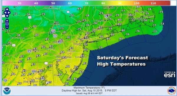 Dry Air About to Arrive Very Warm Thursday Beautiful Weekend